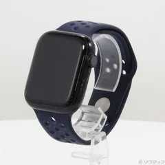 〔中古品〕 Apple Watch Series 7 Nike GPS 45mm ミッドナイトアルミニウムケース ミッドナイトネイビー／ミスティックネイビーNikeスポーツバンド【198】
