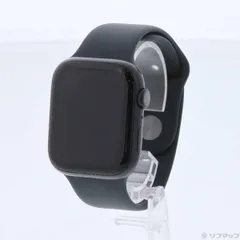 〔中古品〕 Apple Watch Series 8 GPS 45mm ミッドナイトアルミニウムケース ミッドナイトスポーツバンド【305】