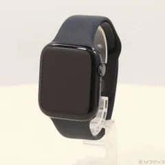 〔中古品〕 Apple Watch Series 7 GPS 45mm ミッドナイトアルミニウムケース ミッドナイトスポーツバンド【344】
