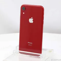 〔中古品〕 iPhoneXR 128GB プロダクトレッド MT0N2J／A SoftBank【262】