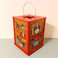 ドイツ工芸品 幸せなハンスとガチョウ 木製 ヘルビッヒ工房 伝統工芸品