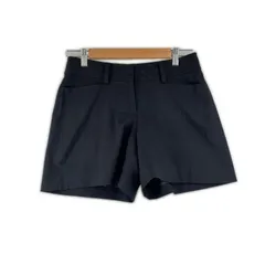 美品 NATURAL BEAUTY BASIC ナチュラルビューティーベーシック 無地 オールシーズン ショートパンツ ポリエステル ブラック レディース M【古着】【中古】【送料無料】