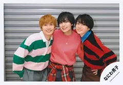 【中古】生写真(ジャニーズ) なにわ男子/西畑大吾・大西流星・藤原丈一郎/横型・上半身/「なにわ男子 LIVE TOUR 2023 ’POPMALL’」グッズオフショット/公式生写真