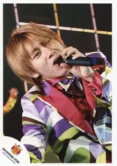 【中古】生写真(ジャニーズ) OKAYAMA 0720：関ジャニ∞/安田章大/ライブフォト・バストアップ・衣装混色・インナー赤・左手マイク/えっ! ホンマ!? ビックリ!! TOUR 2007/公式生写真