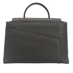 Valextra(ヴァレクストラ) ハンドバッグ美品  スモールツイストトップハンドル ダークグレー