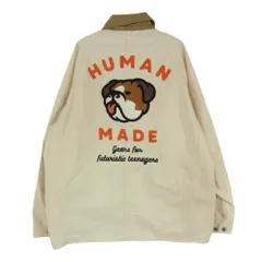 HUMAN MADE ヒューマンメイド 刺繍 カバーオール ジャケット オフ