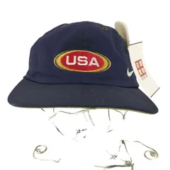 ナイキ NIKE 90S USA製 USA刺繍 6パネル キャップ メンズ 表記無 