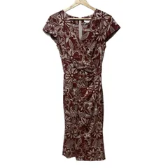 11号 近年 kayme ケイミー✨レッドチェックカシュクールワンピース ロゴ 11号 近年 kayme ケイミー✨レッドチェックカシュクールワンピース ロゴ