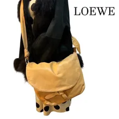 ロエベ　LOEWE　アナグラム　ナッパレザー　ショルダーバック　斜め掛け　メッセンジャー