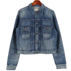 ポロラルフローレン デニム ジャケット ウィメンズM /k1555