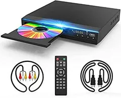 【中古】(未使用･未開封品)DVDプレーヤー HDMI 1080Pサポート CPRM対応 DVD/CDディスクプレーヤー再生専用 RCA/HDMIケーブル付属 RCA/HDMI/USB端子搭載 日本語説明書付き