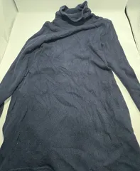 ☆セット割対応☆ プティマイン キッズ長袖タートルネックワンピース 120cm (389)