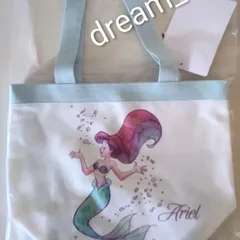 Disney『アリエル(リトル・マーメイド)』トートバッグ♡　小ぶり　マチ付き