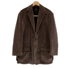 美品◇HILTON VESTIMENTA コーデュロイ ジャケット 段返り3ツボタン ダークブラウン ヒルトン 大人の雰囲気 メンズ