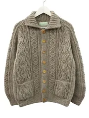 インバーアラン INVERALLAN 3A LUMBER CARDIGAN ニット ランバーカーディガン グレー系 長袖 セーター トップスのサムネイル