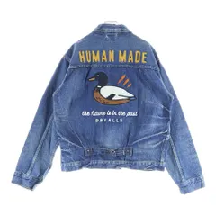 HUMAN MADE (ヒューマンメイド) DENIM WORK JACKET FUTURE Gジャン インディゴ