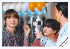 【中古】生写真(STARTO) Hey! Say! JUMP/伊野尾慧・知念侑李/横型・バストアップ/アルバム「H+」MV＆ジャケ写オフショット/公式生写真