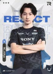 [중고] 컬렉션 카드(남성) IJL2024F-R29[R]:REJECT/KiRye /IdentityV 제5인격 Japan League 카드 컬렉션 제1탄[2024년 가을 시즌]