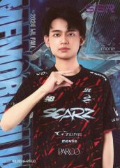 [중고] 컬렉션 카드(남성) IJL2024F-SSR20[SSR]:SCARZ/mone/등록 선수 카드/IdentityV 제5인격 Japan League 카드 컬렉션 제1탄[2024년 가을 시즌]