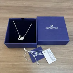 ★ SWAROVSKI スワロフスキー スワン ネックレス / 箱・タグ付き