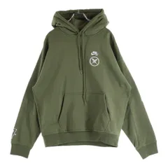 NIKE SB (ナイキエスビー) ×Yuto Horigome Skateboard Fleece Pullover Parka 堀米 雄斗 フリース スウェットプルオーバーパーカー カーキ FN0552-222
