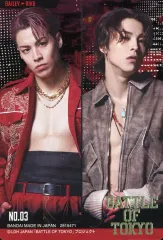 【中古】コレクションカード(男性) No.03：ROWDY SHOGUN ≠ THE RAMPAGE/RIKU(BAILEY)/「BATTLE OF TOKYO ツインウエハース 2025」メタリックプラカード