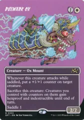 【中古】マジックザギャザリング 0333[R]：【DFT】【ワルなライダー・ボーダーレス版】Bulwark Ox/防壁の雄牛