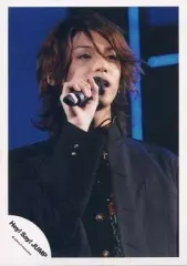 【中古】生写真(ジャニーズ) Hey! Say! JUMP/高木雄也/ライブフォト・バストアップ・衣装黒・学ラン・右手マイク・目線右上/公式生写真