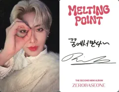 【中古】コレクションカード(男性) ZEROBASEONE/リッキー(Ricky)/裏面印刷サイン・メッセージ入り/CD「MELTING POINT」(FAIRYTALE Ver.)封入フォトカード
