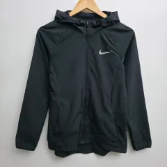 S NIKE ランニング ブラック 軽量 ウィンドブレーカー