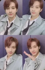 【中古】コレクションカード(男性) SEVENTEEN/JUN(ジュン)/4分割・裏面グレー/CD「7th Mini Album ： Heng：garae (胴上げ)」(NET Ver.)封入特典フォトカード