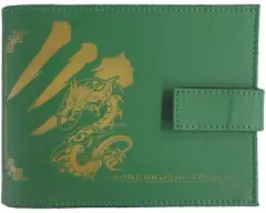 【中古】サプライ 蜀(緑色 龍柄) レザーカードホルダー 「三国志大戦3」 