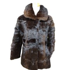 美品 EMBA シェアードミンク×フォックスファー コート ジャケット