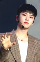 【中古】コレクションカード(男性)/ SEVENTEEN/HOSHI(ホシ)/裏面白/Blu-ray「2021 SEVENTEEN CONCERT [POWER OF LOVE] JAPAN EDITION」封入特典フォトカード