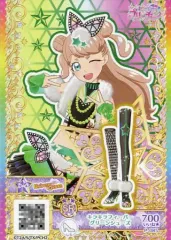 【中古】プリパラ P-085[SR]：キラキラフィーバーグリーンシューズ
