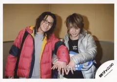 【中古】生写真(ジャニーズ) 関ジャニ∞/渋谷すばる・安田章大/横型・上半身・衣装ピンク、銀/公式生写真