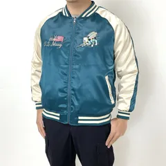 (5/30まで特価) ＵＳ．ＮＡＶＹ，リバーシブルスカジャン（新品）RK-1N=