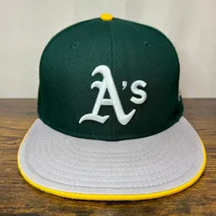 G44 ニューエラ 59fifty オークランド アスレチックス MLB1050