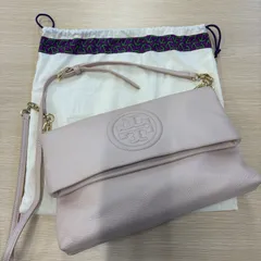 トリーバーチ　ショルダー＆クラッチ　２WAYバッグ　シボ革