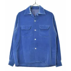 【古着】コーデュロイ長袖シャツ