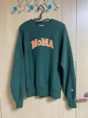 Champion チャンピオン MOMA リバースウィーブ スウェット グリーン Sサイズ