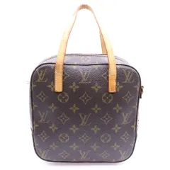 LOUIS VUITTON (ルイヴィトン) モノグラム スポンティーニ モノグラム 2WAYバッグ ハンドバッグ ショルダーバッグ ミニバッグ ブラウン ゴールド金具 レザー M47500