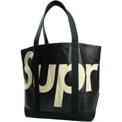 【値下げ】supreme シュプリーム Raffiaトートバッグ ブラック バック ナイキ nike stussy バッグ 黒 2025年最新】supreme raffia tote 