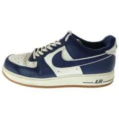 NIKE (ナイキ) Air Force 1 Low College Pack エアフォース1 ロー カレッジパック ローカットスニーカー DQ7659-101 ホワイト/ブルー US12/30cm