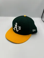 ◼︎NEW ERA（ニューエラ）59FIFTY オークランド・アスレチックス A’s キャップ サイズ 7 3/8（58.7cm）