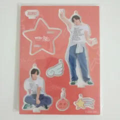 NCT WISH リク アクリルスタンド ホルダー 日本 ファンミーティング グッズ キーホルダー 夏色 まつり