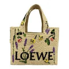 【最終値下げ/超美品/LOEWE】カゴバッグ フラワーチャーム付き Loewe Strawberry Flower Bag Charm in Calfskin Leather | Neiman Marcus