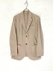 【美品 定価82,500円】giab's ARCHIVIO ジャブスアルキビオ STOROZZI ストロッツィ ストレッチ2Bジャケット 48 ベージュ 【値下げ交渉歓迎】のサムネイル