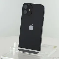 〔中古品〕 iPhone12 mini 64GB ブラック MGA03J／A SIMフリー【262】