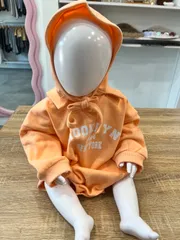 baby／ブルックリンカラー付きロンパース